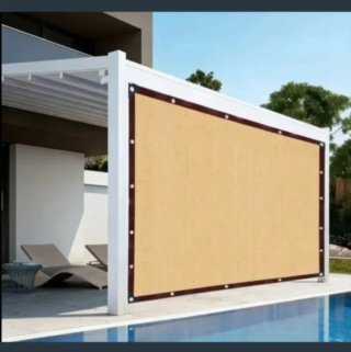 Toldo Vela Malla Sombra Rectangular 3X5