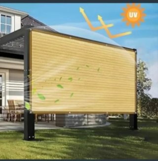 Toldo Vela Malla Sombra Rectangular 3X5
