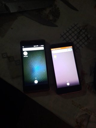 2 Móviles Negro y Rosa