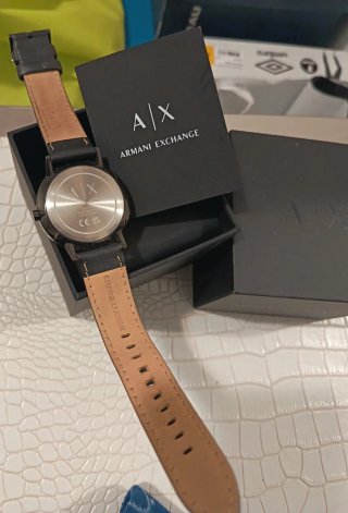 Orologio Armani Exchange Nero Usato solo una volta