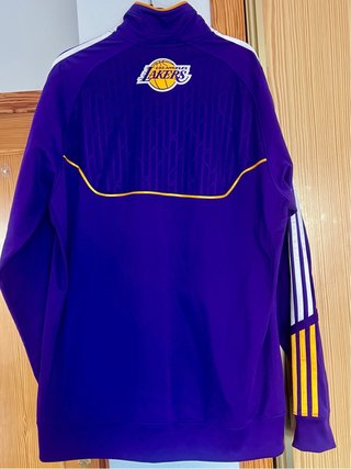 Chaqueta Adidas NBA Lakers Morada Talla XL