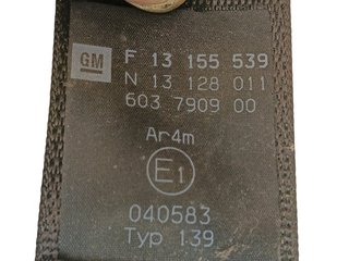 CINTURON SEGURIDAD TRASERO DERECHO OPEL ASTRA H B
