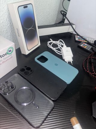 iPhone 14 Pro Max Blanco Bordes Espejo