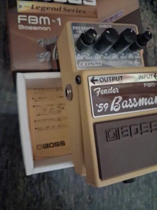 BOSS FBM-1 Fender Bassman Pedal Guitarra