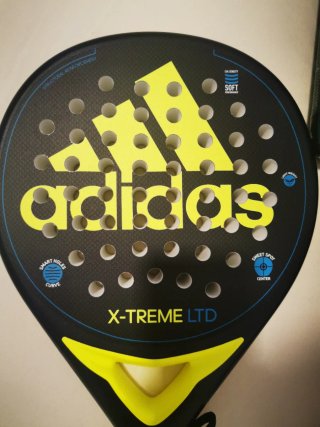 Pala Padel Adidas X-Treme LTD + Funda + Bolas