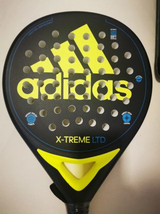 Pala Padel Adidas X-Treme LTD + Funda + Bolas