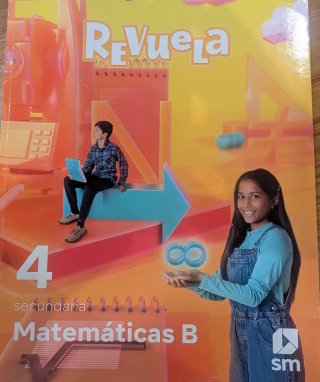 Matemáticas B, 4 secundaria, Revuela
