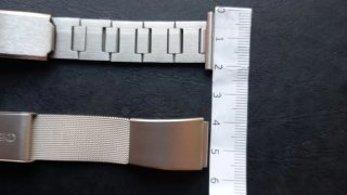 2 armis, cadena para reloj de acero inoxidable
