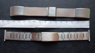 2 armis, cadena para reloj de acero inoxidable