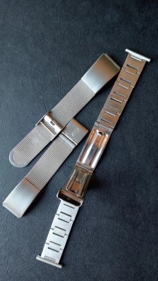 2 armis, cadena para reloj de acero inoxidable