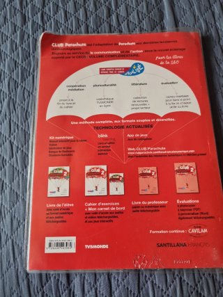 Club Parachute 2, méthode de français Livre de ...
