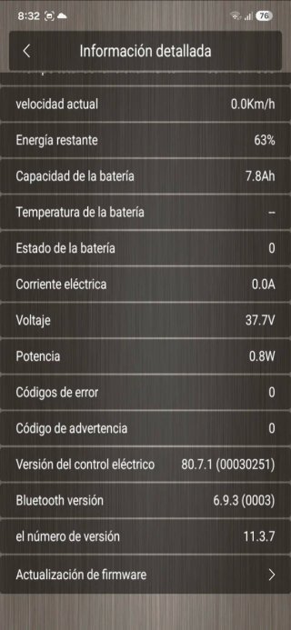 Patinete Eléctrico Iscooter E9D 350W. 610Km Hechos