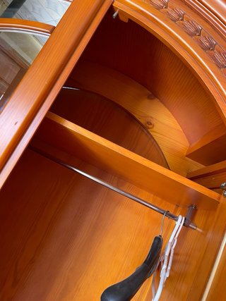 Dormitorio completo madera pino