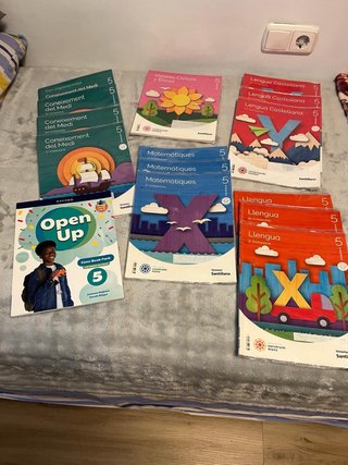 Lote de libros para 5 curso de santillans voramar