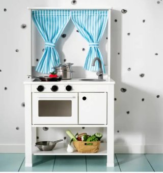 Cocina de madera para niños Ikea