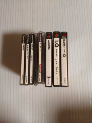 Lote 9 juegos PS1 Japoneses