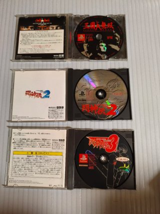 Lote 9 juegos PS1 Japoneses