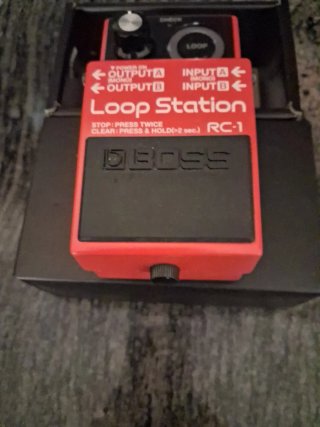 Boss RC-1 Loop Station Pedal de Guitarra