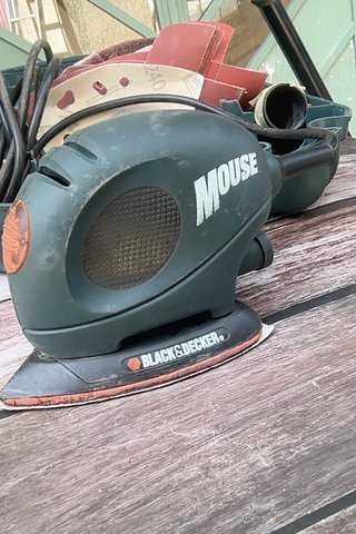 Lijadora Black & Decker Mouse + Lijas