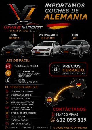 Importa tu coche de Alemania