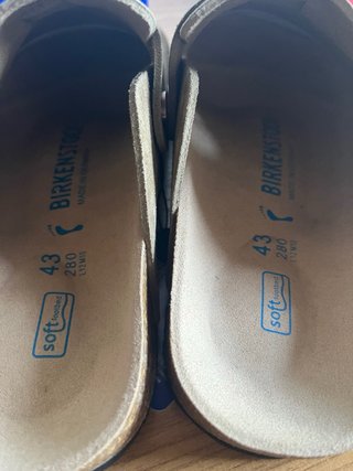 Zuecos Birkenstock Beige Talla 42
