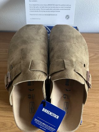 Zuecos Birkenstock Beige Talla 42