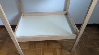 Cambiador Ikea SNIGLAR madera