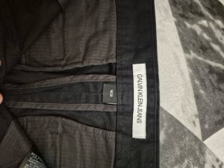 Pantaloni Calvin Klein Jeans Uomo Neri