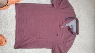 2 polos Dockers rayas talla L