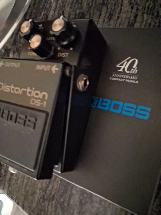 BOSS DS-1 Distortion Pedal 40th Anniversary