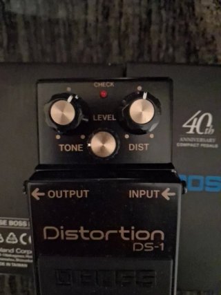 BOSS DS-1 Distortion Pedal 40th Anniversary