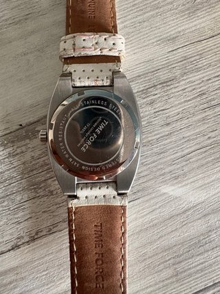 Reloj Time Force Plata y Blanco