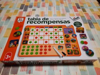 Tabla de recompensas Diset para niños