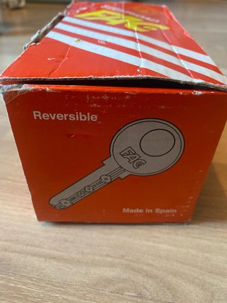 Cerrojo FAC Dorado 301-RP/80 5 llaves Sin Uso