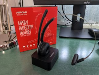 Auriculares MPOW Bluetooth para teletrabajo