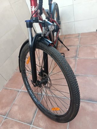 Bicicleta Eléctrica Roja T-REX AIR