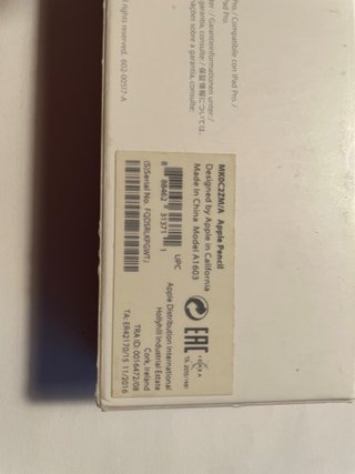 Apple Pencil 1a generación