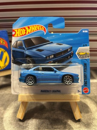 Hot Wheels Maserati Shamal Azul