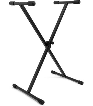 Soporte Teclado X Negro
