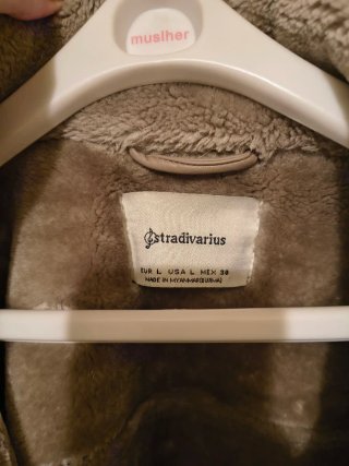 Abrigos marrón con forro de pelo