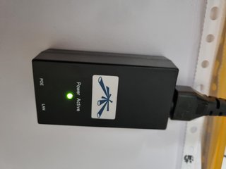 Inyector POE Ubiquiti 24V 0.5A