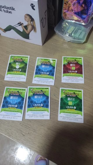 Lote 6 Cartas Adrenalyn XL 24/25