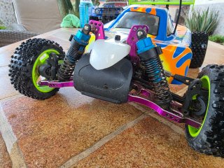 Coche RC HSP Warhead 1:10 Nitro 2v