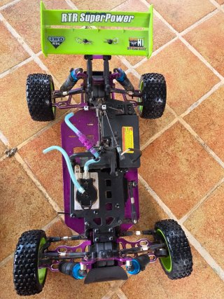 Coche RC HSP Warhead 1:10 Nitro 2v