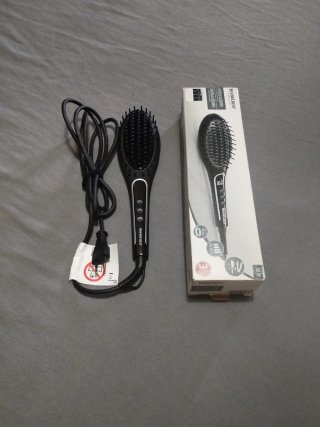 Cepillo Alisador Silvercrest Negro