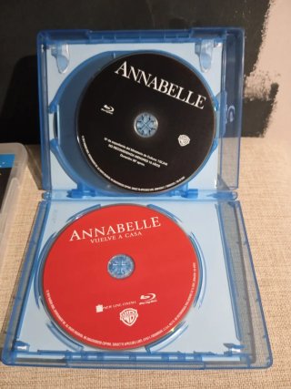 Pack 3 Películas Annabelle Blu-ray Terror