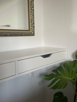 Tocador/Estante Ikea Alex 2 Cajones Blanco