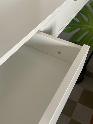 Tocador/Estante Ikea Alex 2 Cajones Blanco