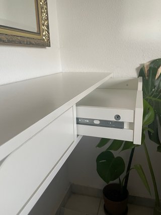 Tocador/Estante Ikea Alex 2 Cajones Blanco