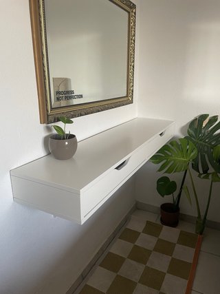 Tocador/Estante Ikea Alex 2 Cajones Blanco